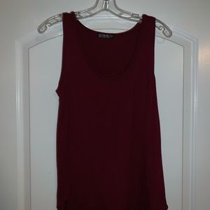 Maroon Tank Top